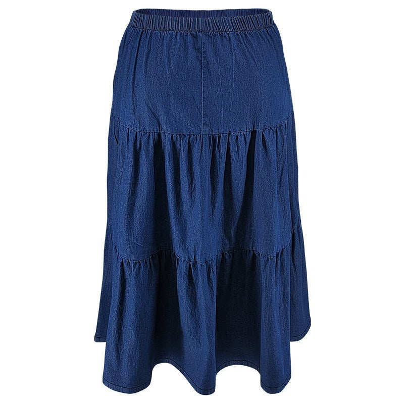 Women’s Long Denim Skirt